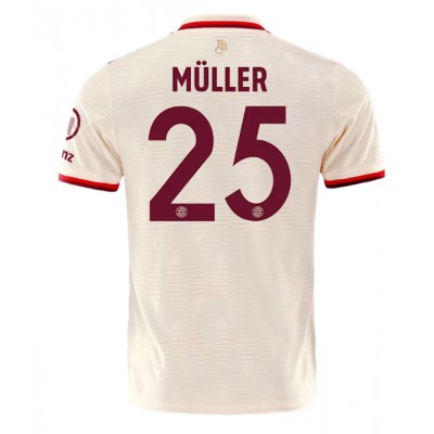 Dres Bayern Munich Thomas Muller #25 Rezervni 2024-25 Kratak Rukav Dres Bayern Munich Thomas Muller #25 Rezervni 2024-25 Kratak Rukav